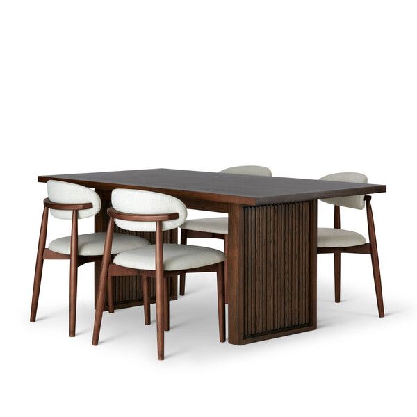 Oak dining set